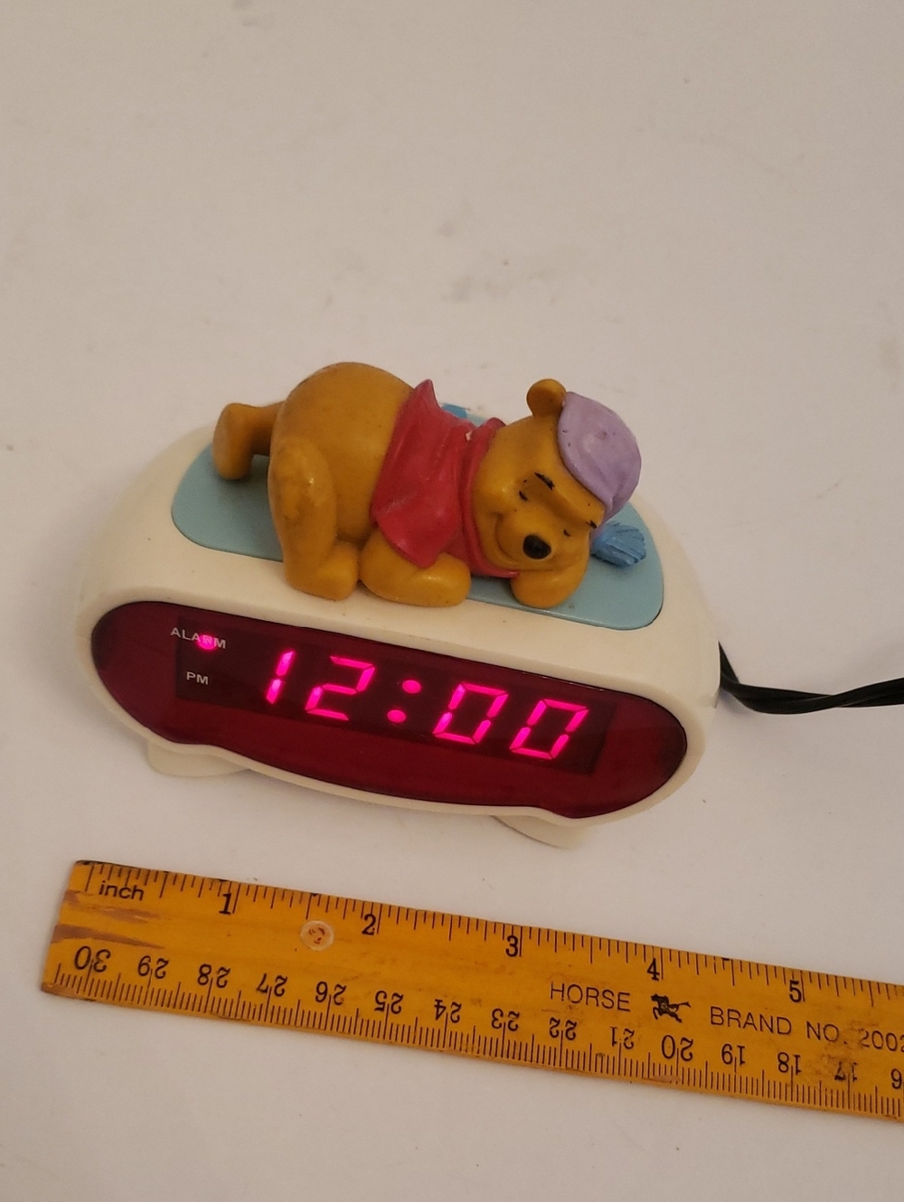 Winnie The Pooh Disney Vintage Alarm Clock